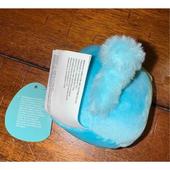 NWT Santiago Squirrel Micromallow Squishmallow 2.5” - Picture 3 of 4